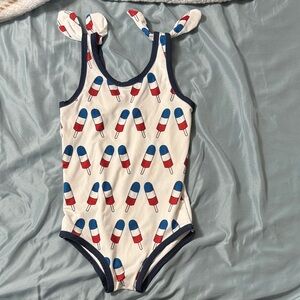 Monica+Andy Popsicle Print Swimsuit 4T